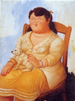Woman With Dog